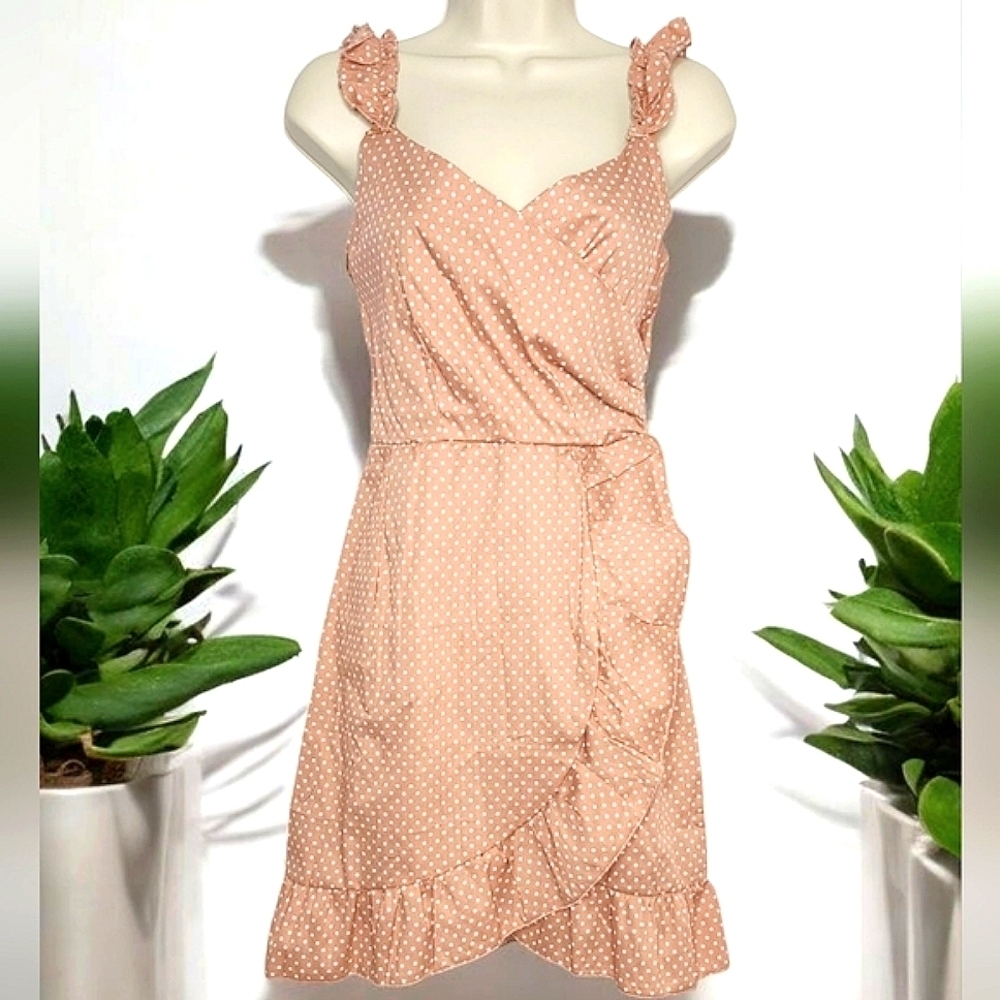 🔥LIOR Asymmetrical Ruffled Sundress Size S
